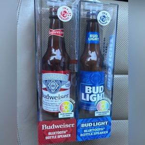 Budweiser and Bud Light Bluetooth speakers